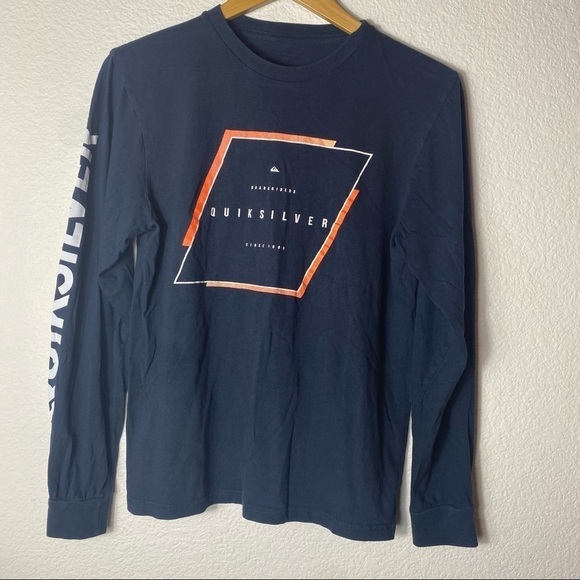 Quiksilver Boys Long Sleeve T-Shirt Size: Small - Picture 1 of 7